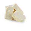 Tofu on white background