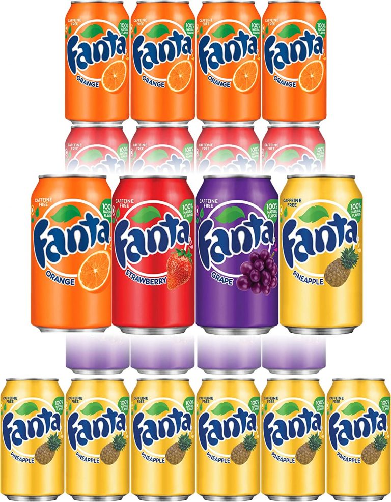 Fanta soft drinks