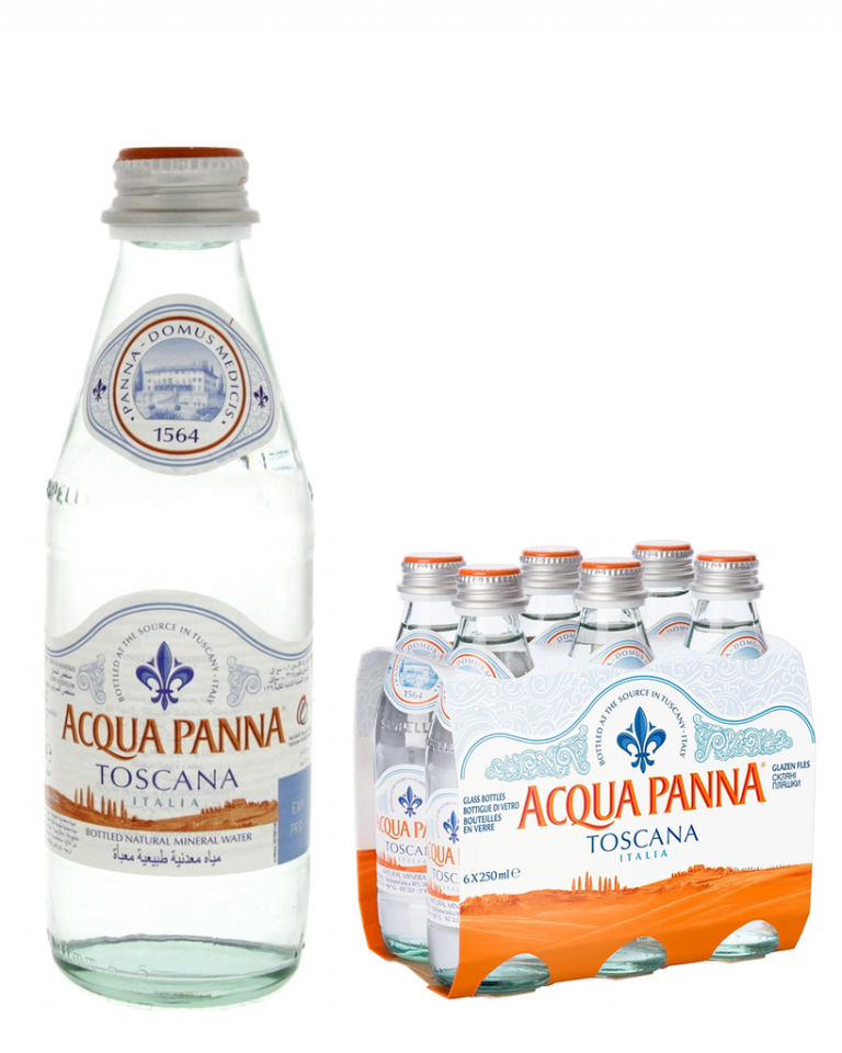Acqua Panna Mineral Water Multipack, 6 x 250 ml