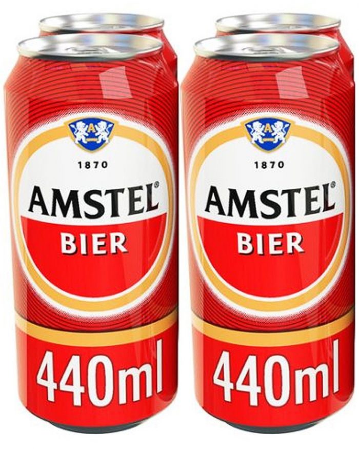 Amstel Lager Beer Can