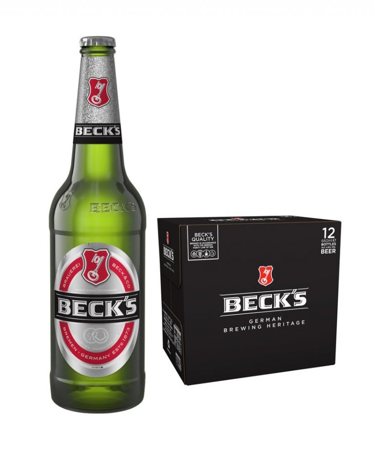 Becks Premium Lager Bottle Multipack, 12 x 660 ml