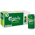 Carlsberg Danish Pilsner Can Multipack, 10 x 440