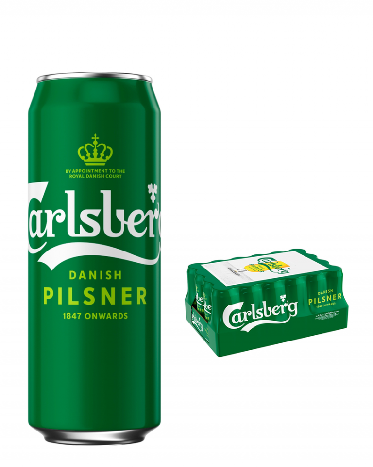 Carlsberg Danish Pilsner Multipack, 24 x 500 ml