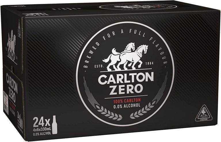 Carlton Zero non-alcoholic beer