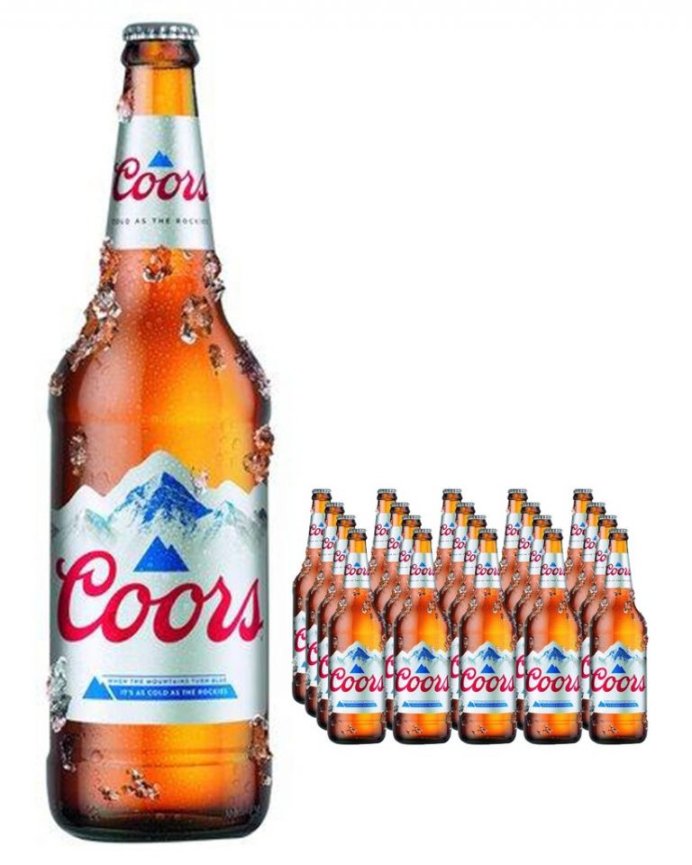 Coors Light Lager Beer Bottle Multipack, 20 x 330 ml