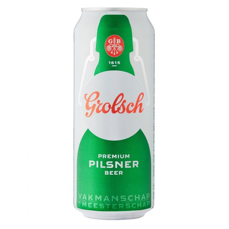 Grolsch Premium Pilsner Beer Can Multipack, 24 x 500 ml
