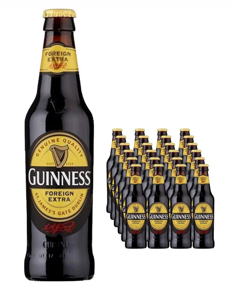 Guinness Nigerian Foreign Extra Stout Beer Bottle Multipack, 24 x 325 ml