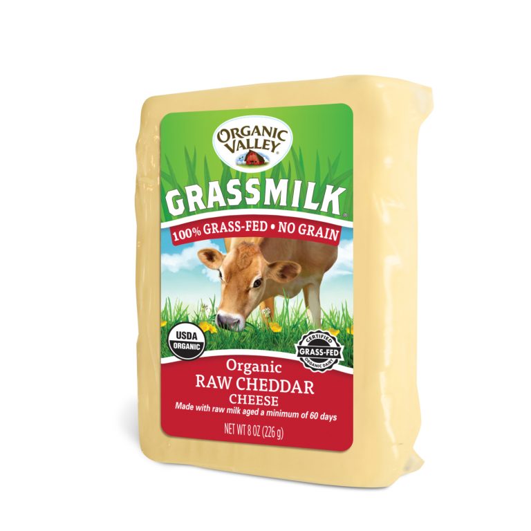 Organic Valley Grassmilk Raw Cheddar