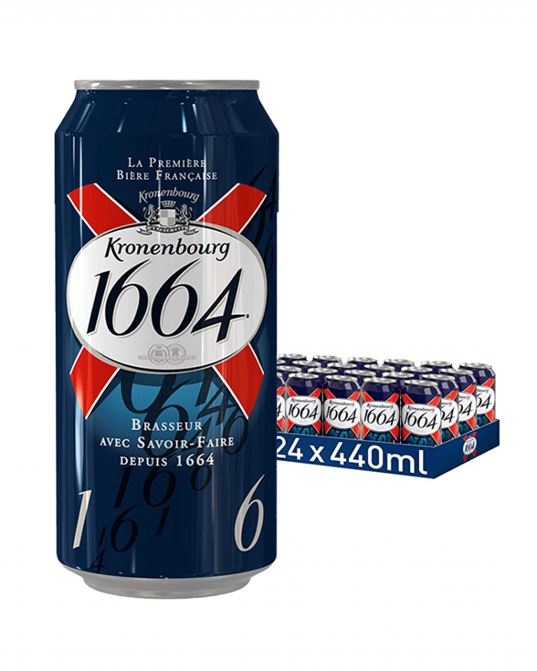 Kronenbourg 1664 Lager Beer Cans