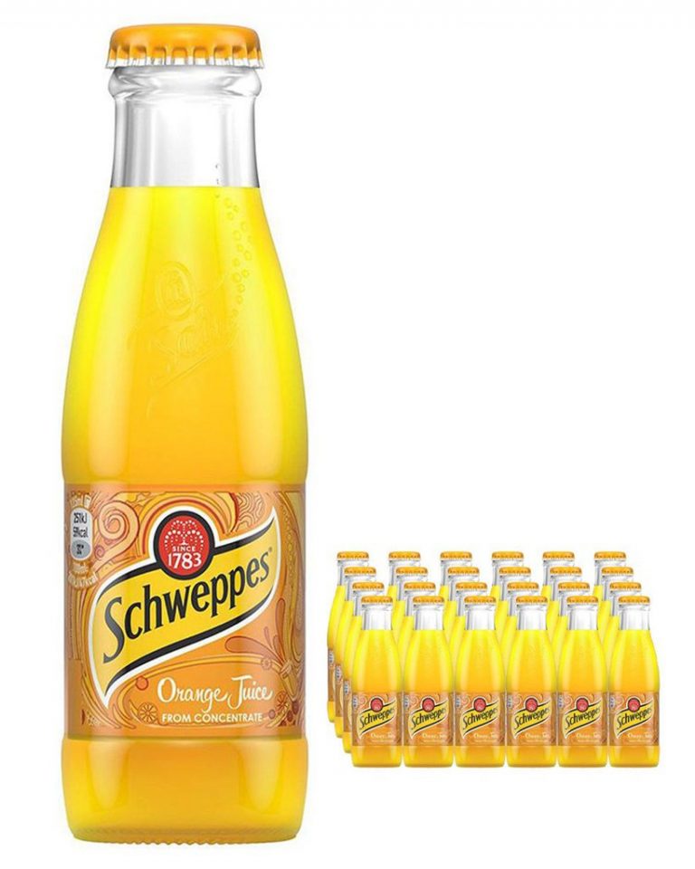Schweppes Orange Juice, 24 x 125 ml Multipack