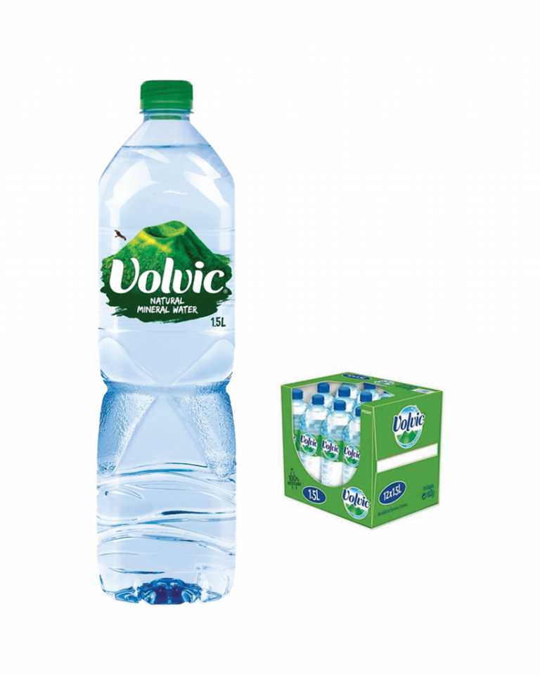 Volvic Still Mineral Water Plastic Bottle Multipack, 12 x 1.5 L